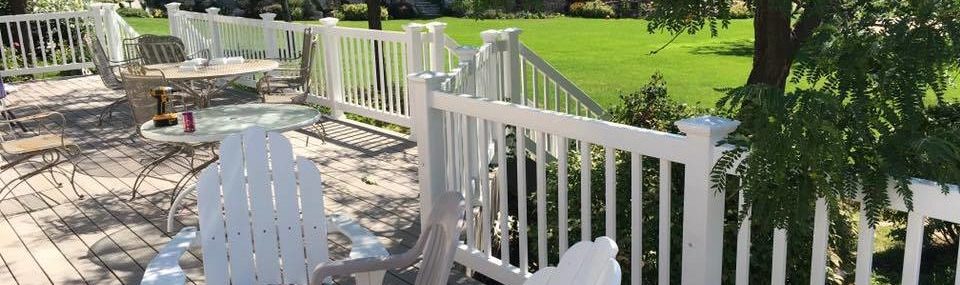 deck railing vinyl railing